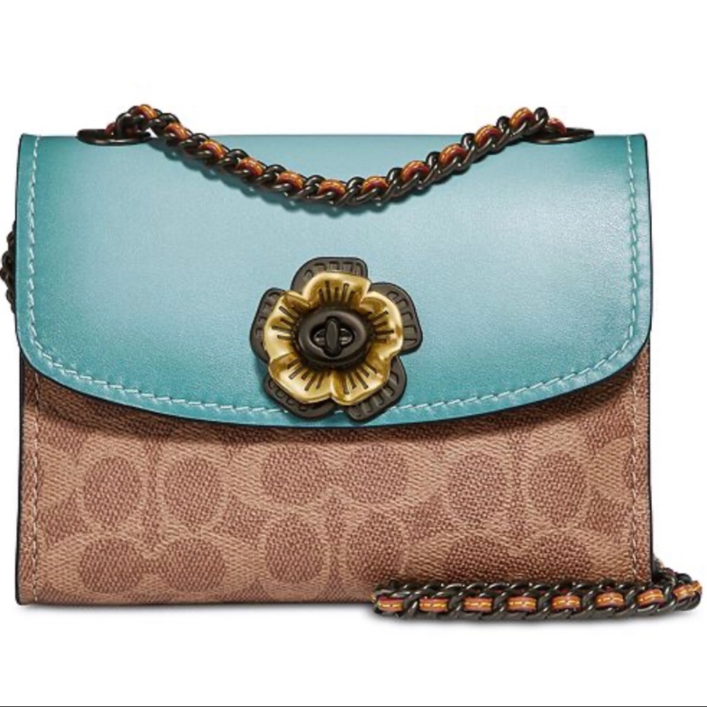 Coach Parker 18 (Turquoise)